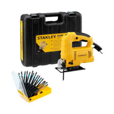 SIERRA CALADORA 600W 220V 50-60Hz SJ060K-B2 + JGO DE HOJAS DE SIERRA 16PZAS STA9310 – STANLEY