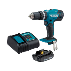 TALADRO PERCUTOR 1/2” + CARGADOR + BAT. 18V CO-DHP453X10-705 – MAKITA