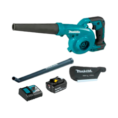 SOPLADORA DUB185ZX2 + BOLSA RECOLECTORA + BOQUILLA LARGA + C/BATERIA 18V LXT 5.0Ah Y CARGADOR 18V LXT DC18RC – MAKITA