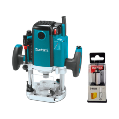 RUTEADORA 1/2” 2100W RP2301FC02 + FRESA RECTA D-49286 – MAKITA