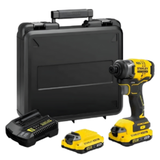 ATORNILLADOR DE IMPACTO 20V MAX + 2BAT. 2.0AH + CARGADOR + MALETA – SBI810D2K-B2